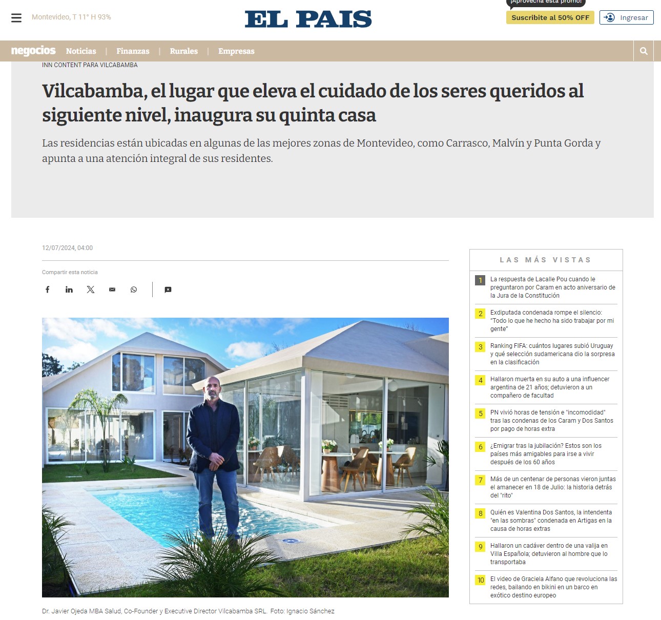 PROYECTO Y EJECUCIÓN DE NUEVA CASA DE VILCABAMBA